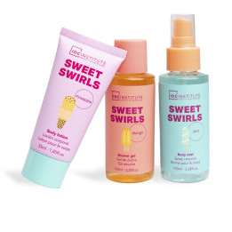Set pentru ingrijirea corpului IDC INSTITUTE SWEET SWIRLS 4 buc
