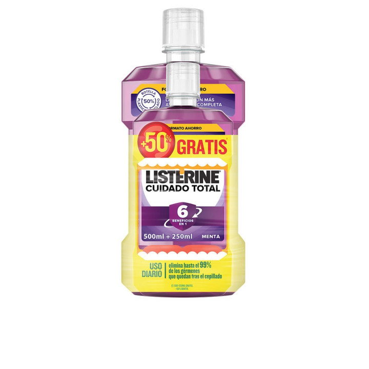 TOTAL CARE ENJUAGUE BUCAL LOTE 500 ml + 250 ml