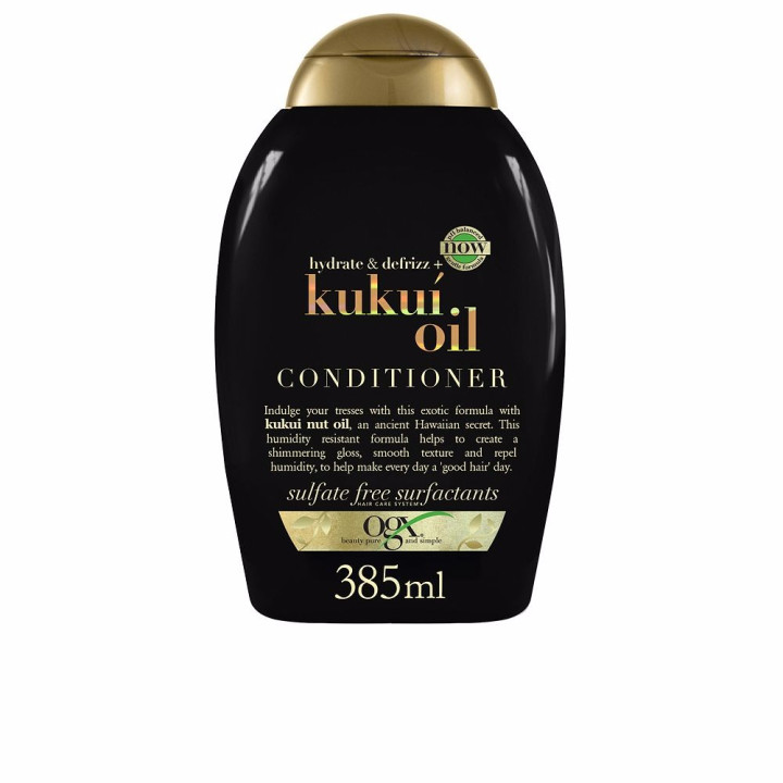 Balsam de par pentru controlul efectului de frizz Ogx KUKUI OIL 385 ml