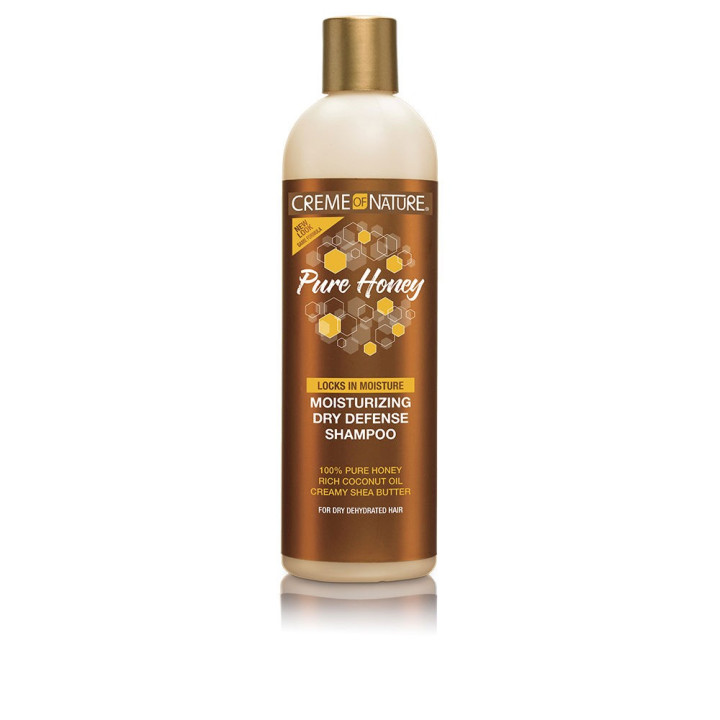 Sampon hidratant pentru par uscat CREME OF NATURE PURE HONEY 355 ml