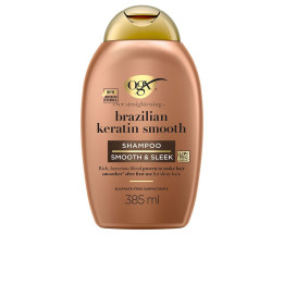 Sampon pentru netezirea si revitalizarea parului Ogx QUERATINA BRASILEÑA 385 ml