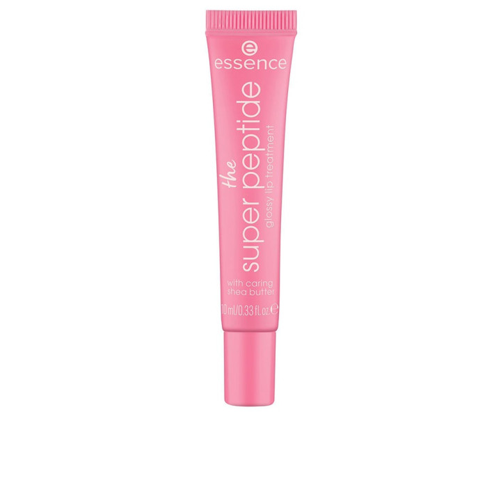 Balsam de buze hidratant cu finisaj lucios Essence THE SUPER PEPTIDE #02 Pinkified 10 ml