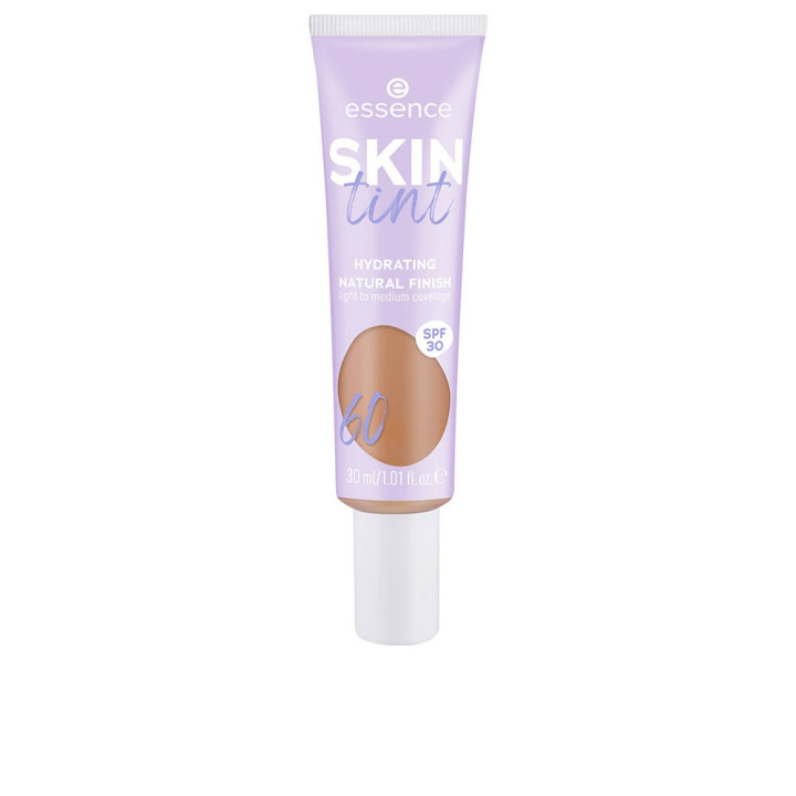 Crema faciala hidratanta cu pigment si protectie solara mare Essence SKIN TINT SPF30 #60 30 ml