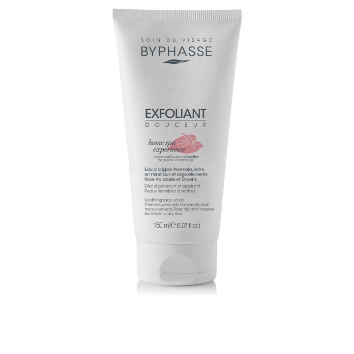 Exfoliant facial delicat cu efect de revitalizare BYPHASSE HOME SPA EXPERIENCE 150 ml