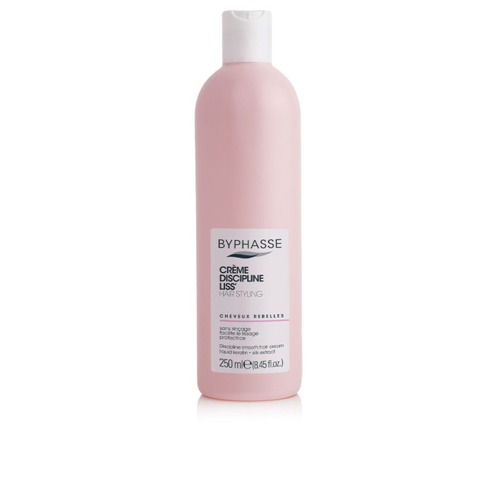 Crema anti-electrizare cu efect de netezire pentru parul rebel BYPHASSE CREMA DISCIPLINE LISS' 250 ml