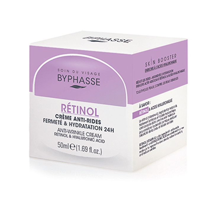 Crema faciala anti-rid si anti-imbatranire cu retinol BYPHASSE RETINOL 50 ml