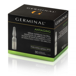 Set fiole anti-imbatranire pentru tenul gras si mixt Germinal ACCIÓN PROFUNDA 30 x 1.5 ml