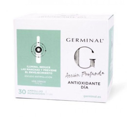 Set fiole faciale cu protectie antioxidanta Germinal ACCIÓN PROFUNDA 30 x 1 ml