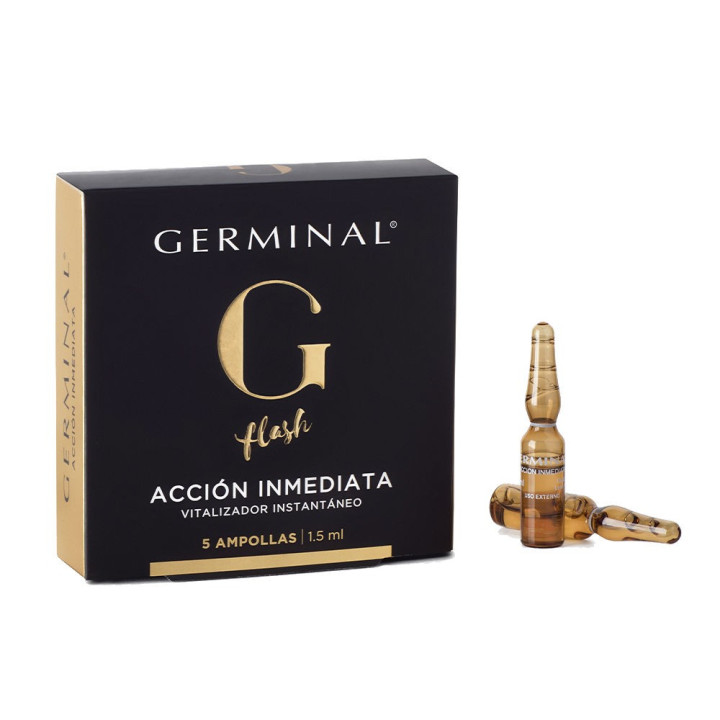 Set Fiole faciale pentru revitalizare Germinal ACCIÓN INMEDIATA 5 x 1.5 ml