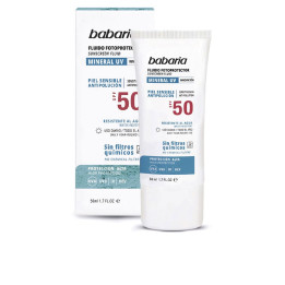Fluid facial fotoprotector Babaria SOLAR MINERAL UV SPF50 50 ml