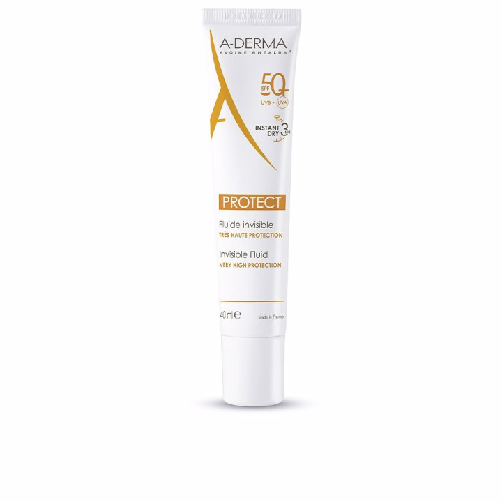 Crema faciala hidratanta cu protectie solara ridicata SPF50+ A-DERMA PROTECT 40 ml