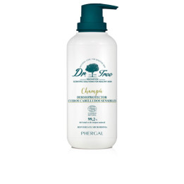Sampon dermo‑protector pentru scalp sensibil Dr. Tree DERMOPROTECTOR CUEROS CABELLUDOS SENSIBLES 400 ml