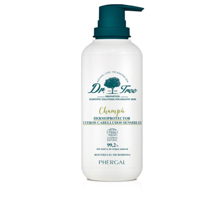 Sampon dermo‑protector pentru scalp sensibil Dr. Tree DERMOPROTECTOR CUEROS CABELLUDOS SENSIBLES 400 ml