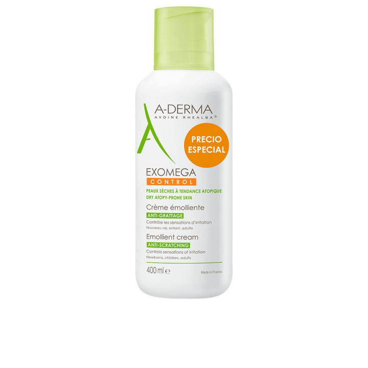 Crema emolienta anti-iritatii A-DERMA EXOMEGA CONTROL 400 ml