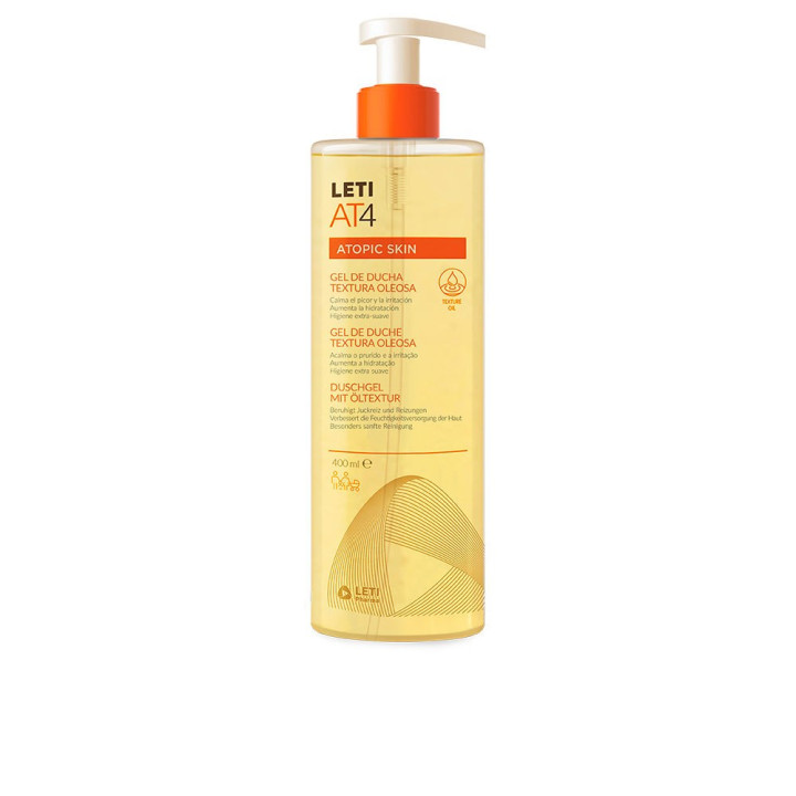 LETIAT4 ATOPIC SKIN oily texture shower gel 400 ml