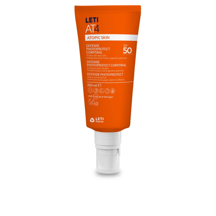 LETIAT4 ATOPIC SKIN defense photoprotect body SPF50 200 ml
