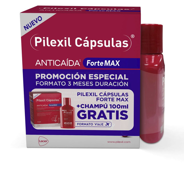 Set pentru combaterea caderii severe a parului Pilexil FORTE MAX 
