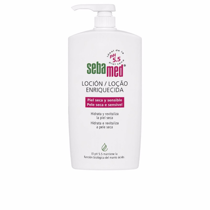 Lotiune de corp hidratanta pentru pielea sensibila si uscata, Sebamed, 1000 ml