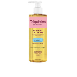 Ulei de dus pentru curatarea si hidratarea pielii Talquistina oleogel de ducha 400 ml