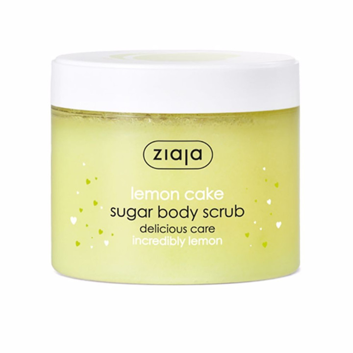 Exfoliant corporal cu zahar si aroma de lamaie Ziaja LEMON CAKE 300 ml