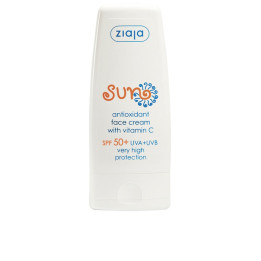 Crema faciala antioxidanta cu protectie solara foarte mare Ziaja SUN SPF50+ 50 ml