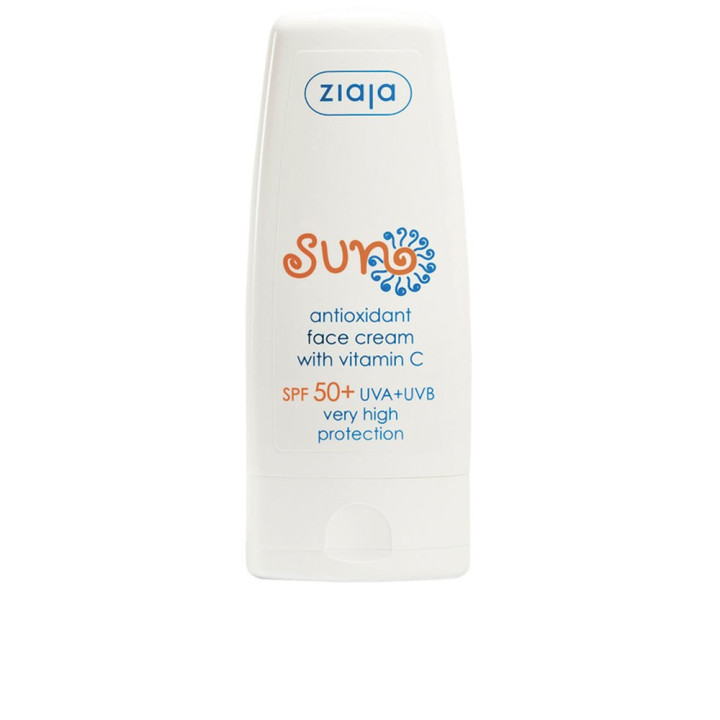 Crema faciala antioxidanta cu protectie solara foarte mare Ziaja SUN SPF50+ 50 ml