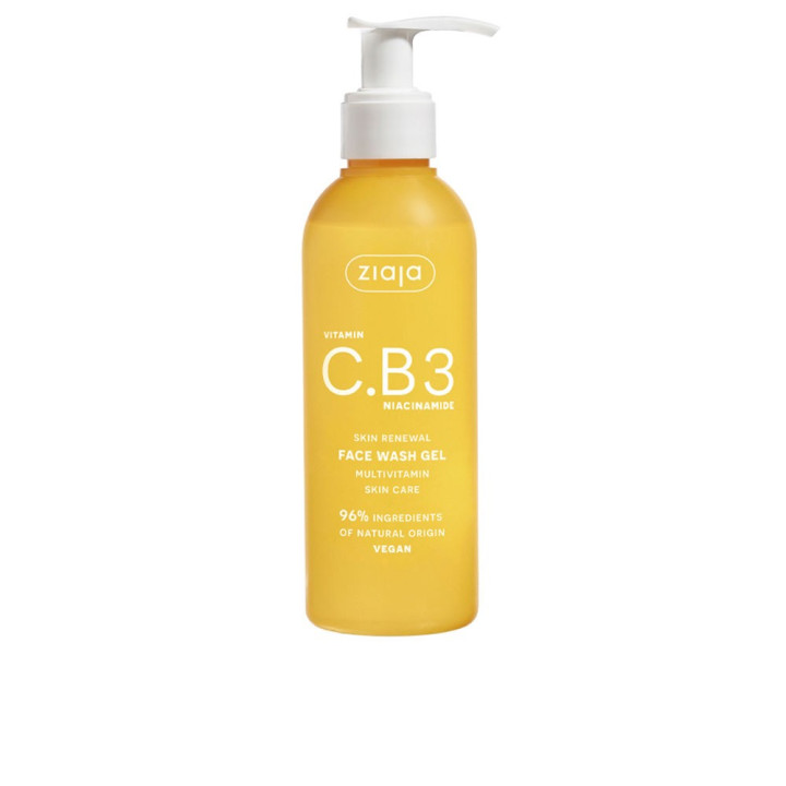 Gel hidratant de curatare faciala cu vitamina C Ziaja VITAMINA C.B3 NIACINAMIDA 190 ml