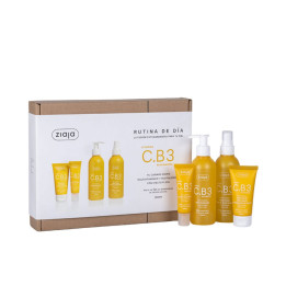Set complet pentru ingrijirea tenului cu vitamina C si niacinamida Ziaja RUTINA DE DÍA C.B3 4 buc