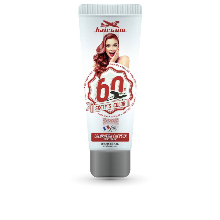 Crema coloranta pentru par Hairgum SIXTY'S COLOR only 60 ml
