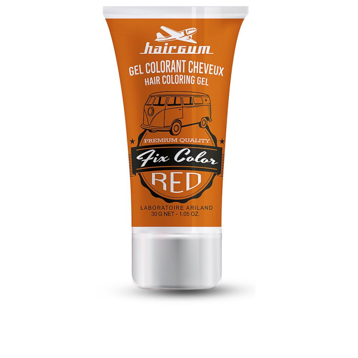 Gel colorant pentru par Hairgum FIX COLOR orange 30 ml