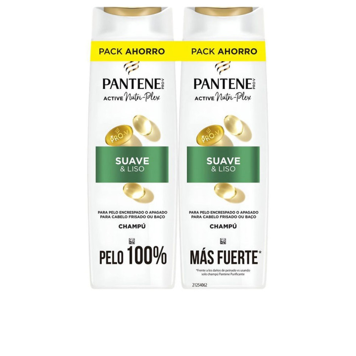 Set Sampon pentru netezirea si disciplinarea parului PANTENE SUAVE Y LISO 650 ml