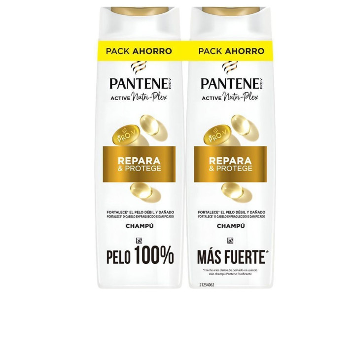 Set Sampon pentru reparare si fortifiere Pantene REPARA &amp; PROTEGE CHAMPÚ 650 ml