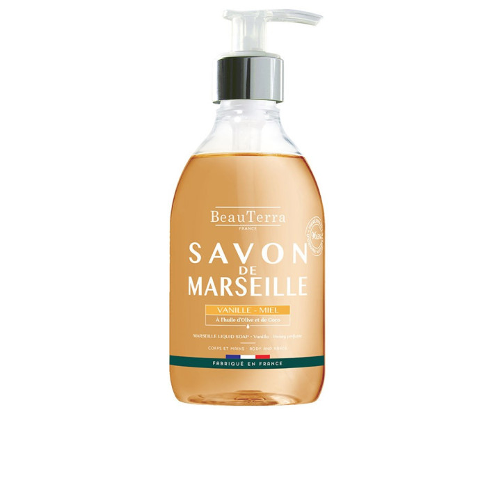 Sapun lichid cu extract de vanilie si miere Beauterra MARSEILLE 300 ml