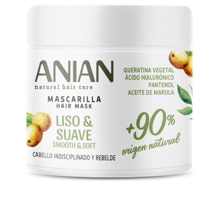Masca de par hidratanta cu efect de reparare ANIAN LISO &amp; SUAVE 350 ml