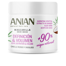 Masca cu keratina vegetala pentru definirea parului ANIAN DEFINICIÓN &amp; VOLUMEN 350 ml