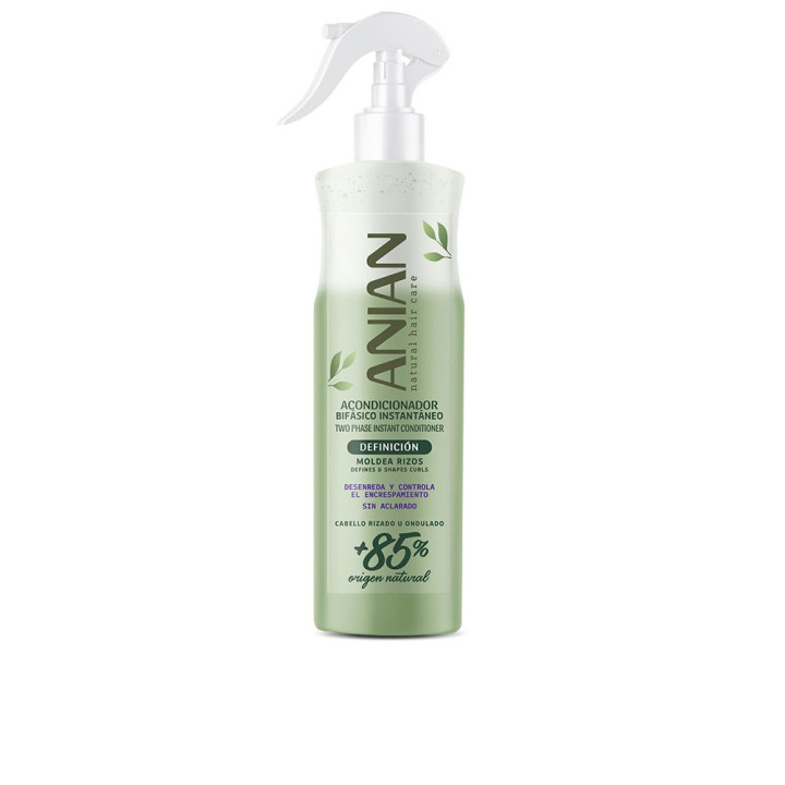 Balsam de par leave-in pentru parul cret si ondulat ANIAN BIFÁSICO 400 ml