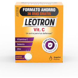 Supliment alimentar efervescent cu aroma de portocala LEOTRON VITAMINA C 108 tablete