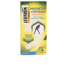 Comprimate efervescente pentru reducerea oboselii LEOTRON ENERGÍA MAGNESIO + POTASIO 36 buc