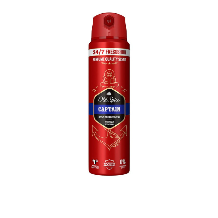 Deodorant-spray pentru prospetime de lunga durata Old Spice CAPTAIN 150 ml