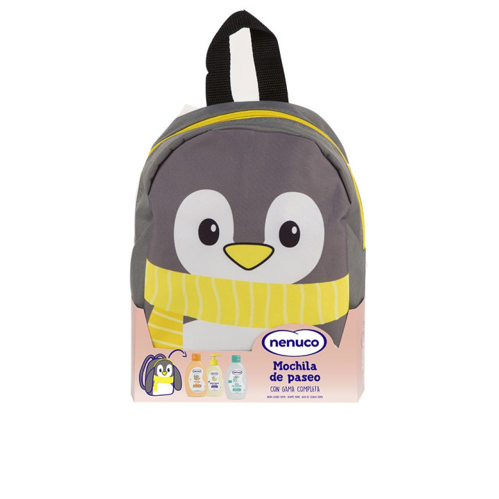 Set pentru ingrijirea bebelusilor si copiilor Nenuco MOCHILA PINGÜINO 600 ml