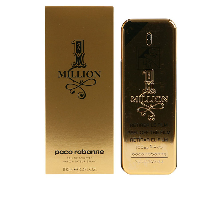 Apa de toaleta cu vaporizator pentru barbati Rabanne 1 MILLION 100 ml