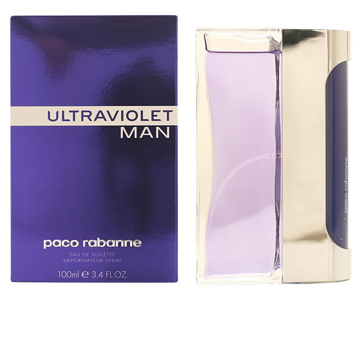 Apa de toaleta cu vaporizator pentru barbati Rabanne ULTRAVIOLET MAN 100 ml