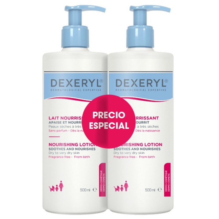 Set Lotiune de corp hidratanta DEXERYL LOCIÓN NUTRITIVA 1000 ml