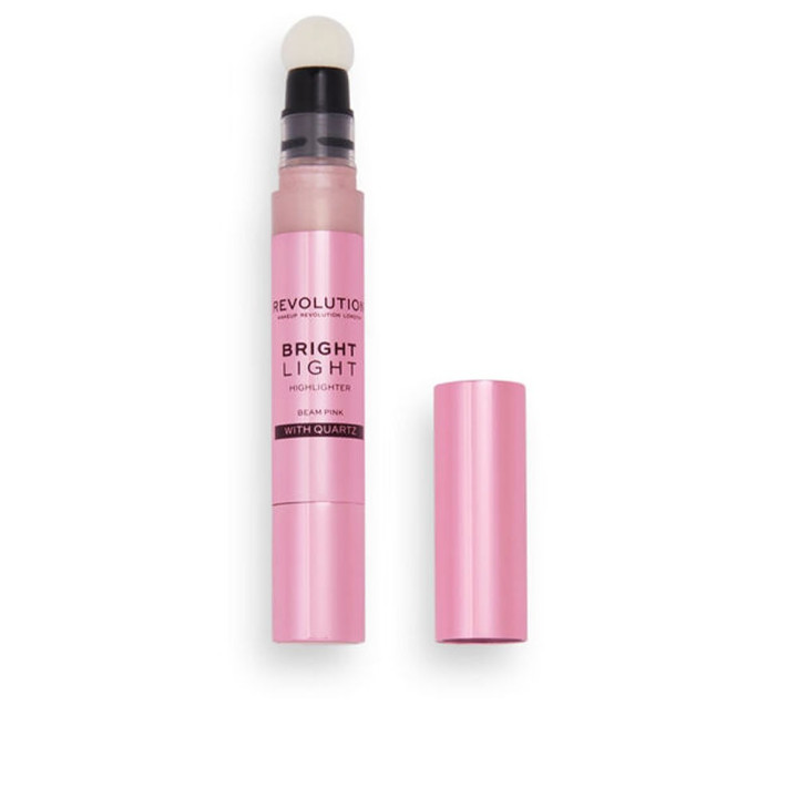Iluminator lichid cu textura lejera Revolution BRIGHT LIGHT beam pink 3 ml