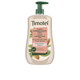 TIMOTEI Gentle Care 2-in-1 Shampoo with Almond and Coconut Oil for All Hair Types 600 ml