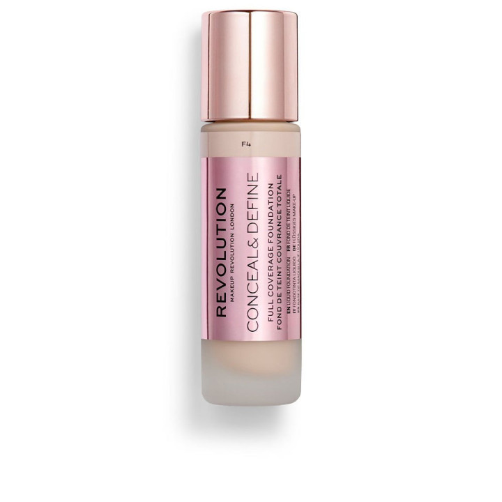 Fond de ten cu acoperire mare Revolution CONCEAL &amp; DEFINE F4 23 ml