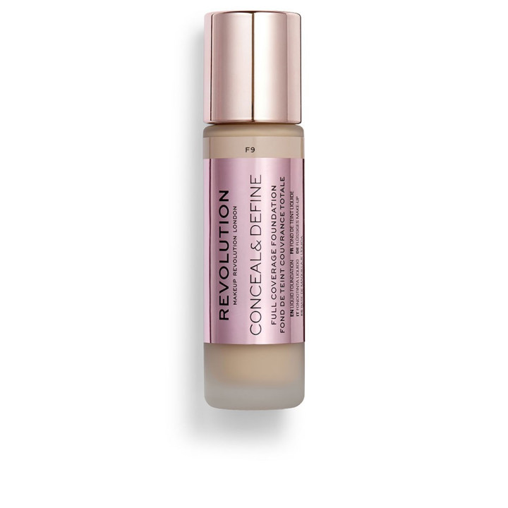 Fond de ten cu acoperire mare Revolution CONCEAL &amp; DEFINE F9 23 ml