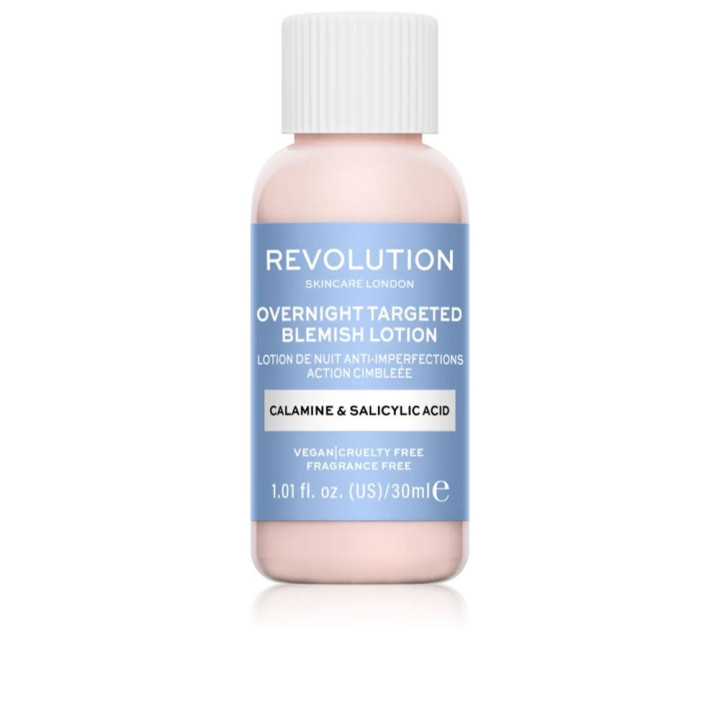 OVERNIGHT TARGETED BLEMISH LOTION calamine &amp; salicylic acid 30 ml