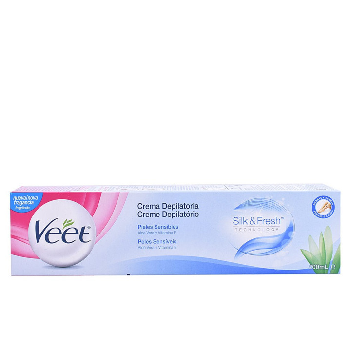 Crema depilatoare pentru pielea sensibila Veet CREMA DEPILATORIA 200 ml
