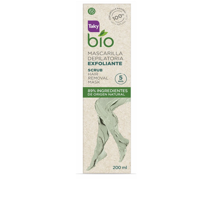 Masca depilatoare exfolianta Taky BIO NATURAL EXFOLIANTE 200 ml